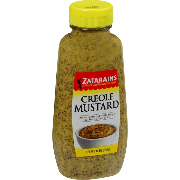 Zatarains Zatarain's Creole Mustard Squeeze Bottle 12 oz., PK12 Z03025 - main